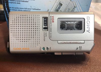 2001 Sony Microcassette-corder M-740V - IMG_1515